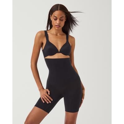 Spanx Women's SPANXsculpt® Seamless Power High-Waisted Mid-Thigh Shorts in Black