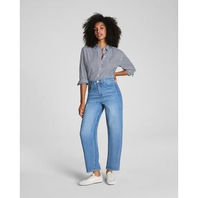 Spanx Women's SPANXshape® Authentic 360 Barrel Leg Jeans, Elysian