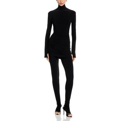 Norma Kamali Diana Mini Dress - Black