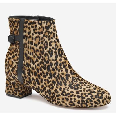 Johnston & Murphy Women's Sienna Belted Bootie - Leopard Haircalf - Size 9 - M
