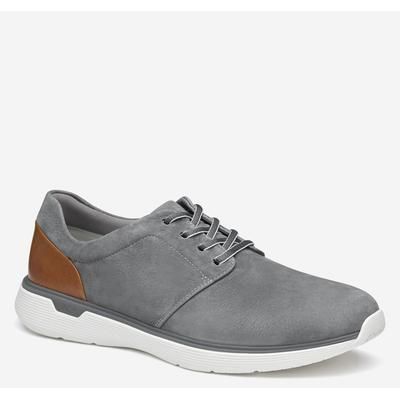 Johnston & Murphy Men's XC4 Prentiss 2 Plain Toe - Gray Waterproof Tumbled Nubuck - Size 9 - EW