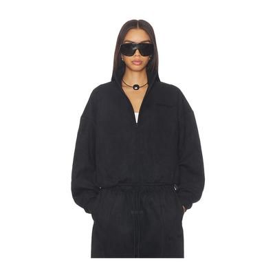 Fear of God ESSENTIALS Vintage Track Jacket in Black. - size M (also in XS, S)
