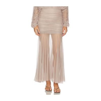Nonchalant Label Luca Skirt in Taupe. - size S (also in L)