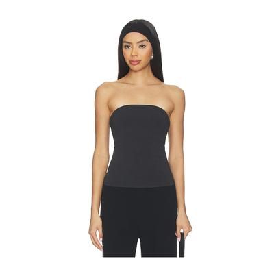 SKIMS Cotton Jersey Tube Top in Black. - size L (also in XXS, XS, S, M, XL)