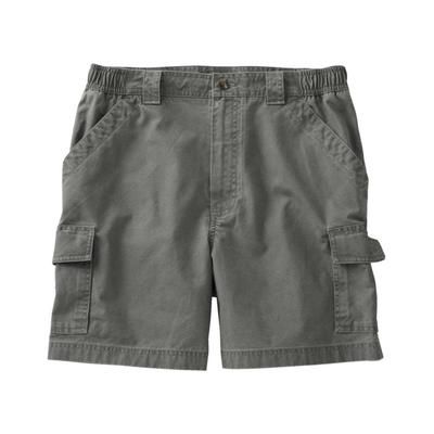 Men's Tropic-Weight Cargo Shorts, Comfort Waist, 6" Shale Gray 44, Cotton L. L.Bean