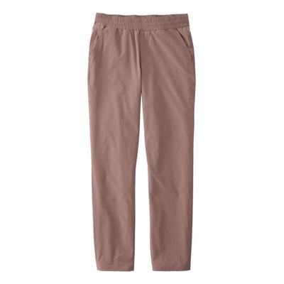 Women's VentureStretch Straight Leg Pants Weathered Oak M Petite, Synthetic L. L.Bean