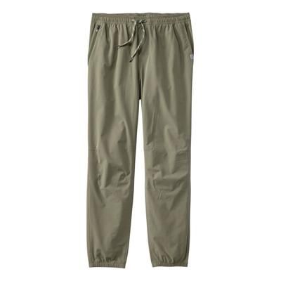 Men's L. L.Bean Multisport Joggers Olive Gray Small, Synthetic Polyester Blend