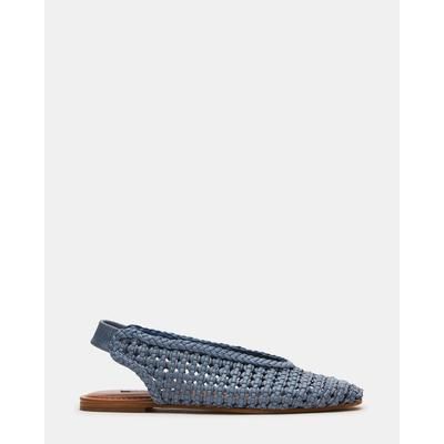 Steve Madden Women's Rumi Ballet Flats - Blue - Size 7.5 - Leather