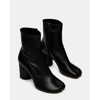 Steve Madden Women's Caro Block Heel Booties - Black - Size 11 - Leather