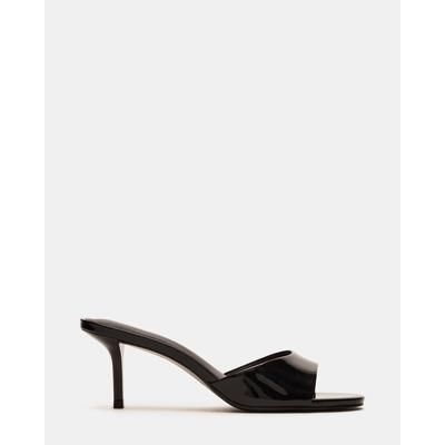 Steve Madden Women's Kendrix Mule Heels - Black - Size 7.5 - Leather
