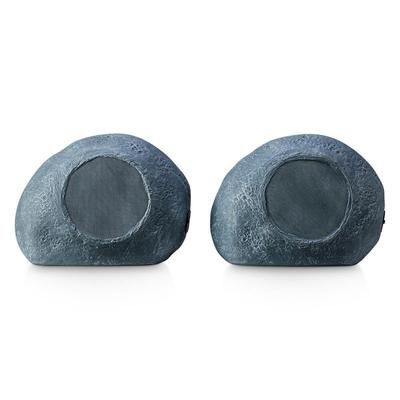 Outdoor Bluetooth Waterproof Rock Speaker Pebbles with Built-In Rechargeable Batteries, Dual Pairing, ERS-2000