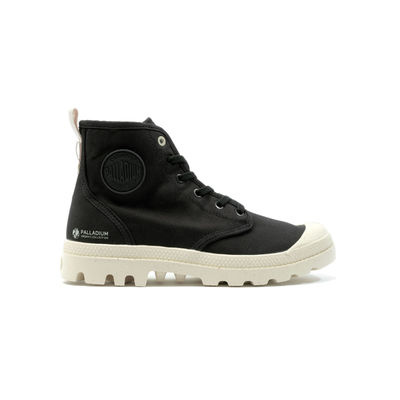 Palladiumboots Unisex Pampa Hi Zip Organic Black High Top Boot