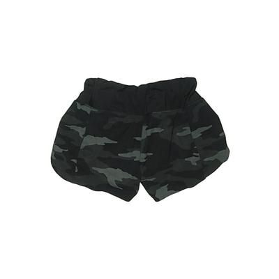 Athleta Athletic Shorts: Black Camo Pattern Activewear - Size Medium