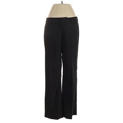 Banana Republic Factory Store Dress Pants - Mid/Reg Rise: Black Bottoms - Size 4 Petite