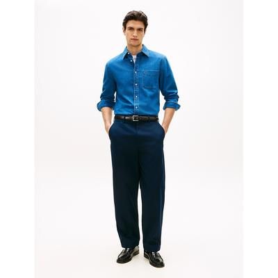 Tommy Hilfiger Men's Relaxed Twill Pant - Navy - 33W x 34L