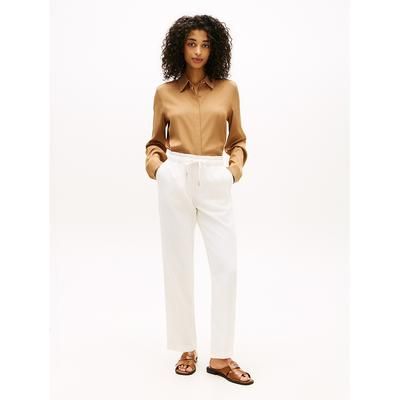 Tommy Hilfiger Women's Lightweight Jogger Pant - Ivory Silk - XXS