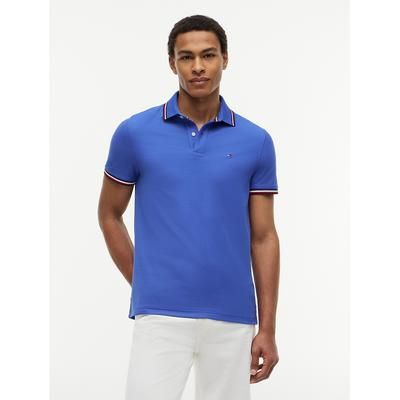 Tommy Hilfiger Men's Regular Fit Tommy Wicking Polo - Dazzling Blue - XL