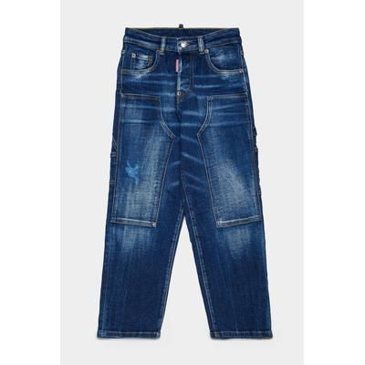 D2 - D2Kids Junior Jeans, Man, Blue, Size: 4Y