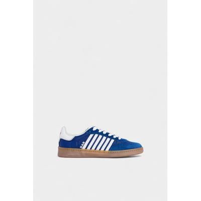 D2 - Boxer Sneakers, Man, Blue, Size: 40