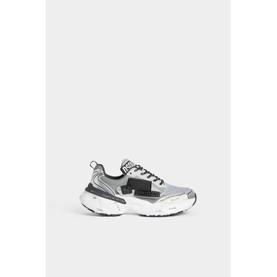 D2 - Faster Sneakers, Woman, Silver, Size: 40
