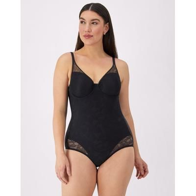 Bali Ultra Light Body Shaper with Lace Black 40C Women's