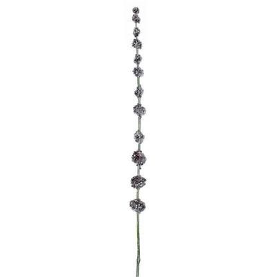 Vickerman 606360 - 29.5" Gray Lavender Pom Pom Spray 6/Pk (FV194186) Home Office Picks and Sprays