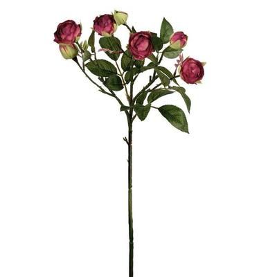 Vickerman 604014 - 20.5" Purple Tea Rose Spray (3/pk) (FD190966) Home Office Flower Sprays