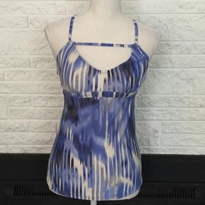 Athleta Swim | Athleta Swim Tankini Top | Color: Blue/White | Size: St