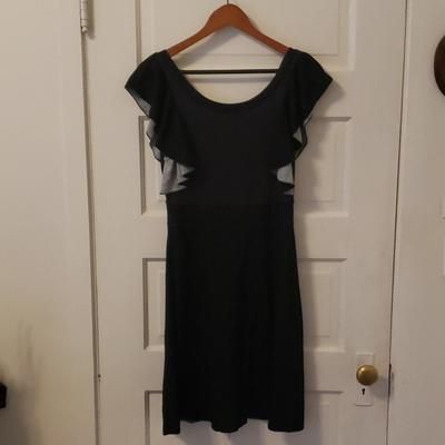 Free People Dresses | Free People Knit Dress | Color: Black/Gray | Size: M