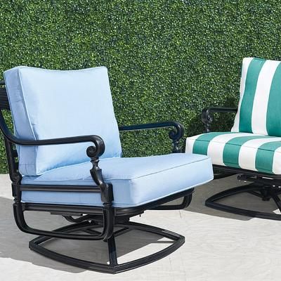 Outdoor Deluxe Deep Seating Cushion Sets - Standard, Melon, 23"W x 24"D - Frontgate