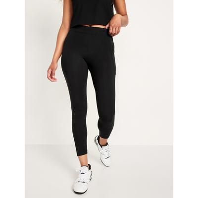 High-Waisted Fashion Layering 7/8 Legging