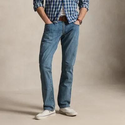 Ralph Lauren Varick Slim Straight Jean in Stanton - Size 36