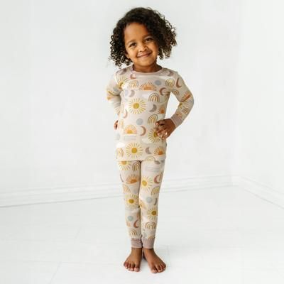 Desert Sunrise Two-Piece Pajama Set - 9 - 10