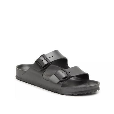 Birkenstock Arizona Essentials EVA Slide Sandal | Women's | Charcoal | Size EU 40 / US Womens 9-9.5 / Mens 7-7.5 | Sandals | Athletic | Footbed | Jelly