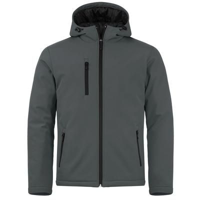 CLIQUE by Cutter & Buck Men's Regular Equinox Softshell Jacket - Pure Slate - S