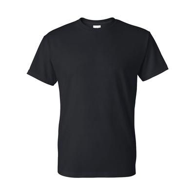Gildan Unisex Extra Big Short Sleeve Screen Print DryBlend T-Shirt - Black - 4XL
