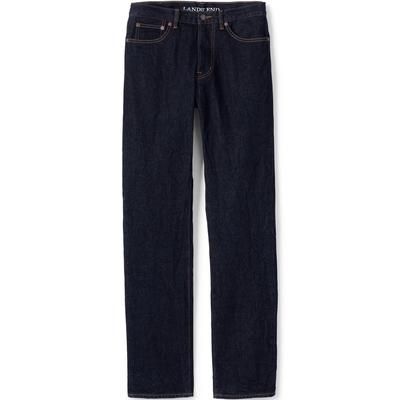 Men's 5 Pocket Denim Traditional Fit Jeans - Deep Sea Blue - 48x30