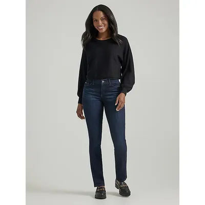 Lee Ultra Lux Flex Motion Straight Leg Jeans Niagara (Size 18 x 29 Inches (S))