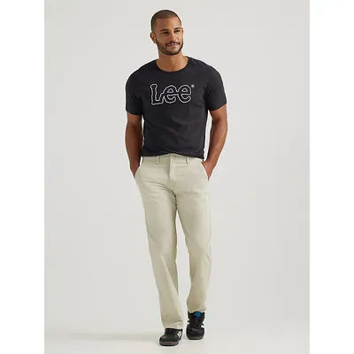 Lee Extreme Motion Khaki Pants Stone (Size 38 x 30)
