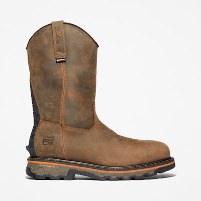 Timberland Men's True Grit Pull On Composite Toe Waterproof Work Boot