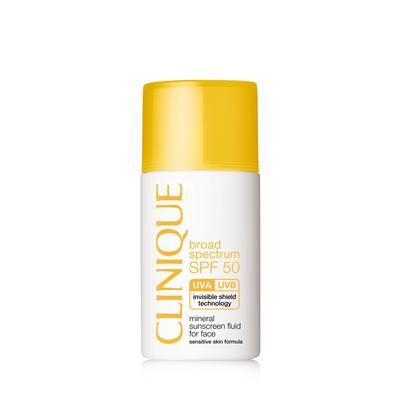 Clinique Spf 50 Mineral Sunscreen Fluid for Face
