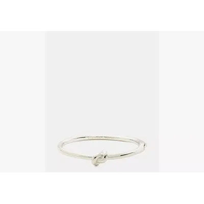 Kate Spade Sailor's Knot Hinge Bangle, Silver