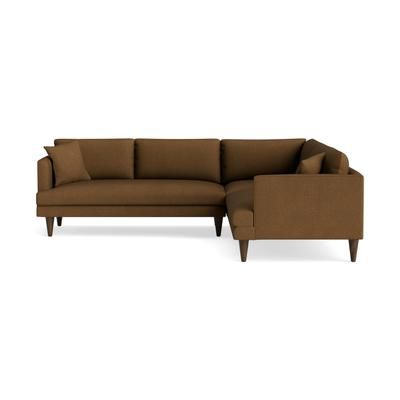 Lewis Corner Sectional Faithful Brown Modern