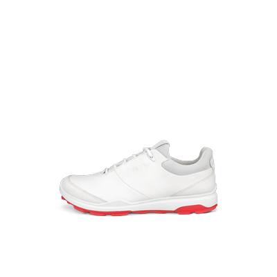 ECCO Golf Biom Hybrid 3 - Women's Leather Golf Shoe - White