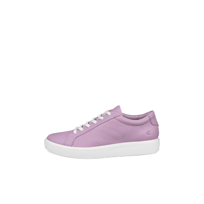 ECCO Soft 60 - Women's Leather Sneaker - Purple