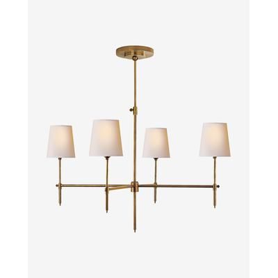 Bryant Large Chandelier Hand-Rubbed Antique Brass