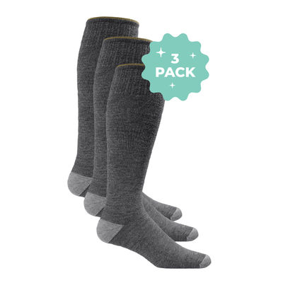 Mens Elevation 3-Pack | Firm Graduated Compression M/L Black | Lifestyle Compression by Sockwell Socks