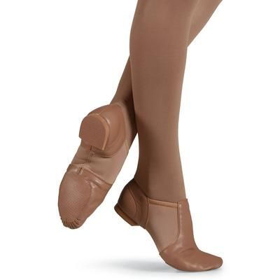 Slip-On Jazz Dance Shoe - Hazelnut - Size 2.5 - B80