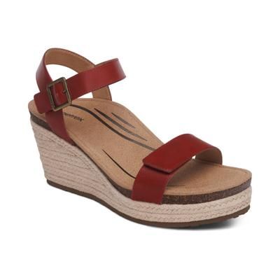 Sydney Quarter Strap Espadrille Wedge