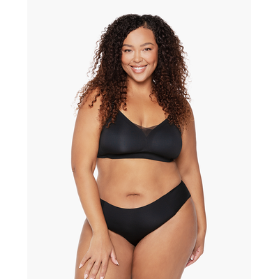 Seamless Lace & Mesh Nursing Bra